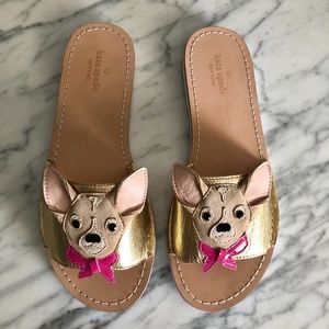 New Kate Spade Isadore Chihuahua Sandals Size 8